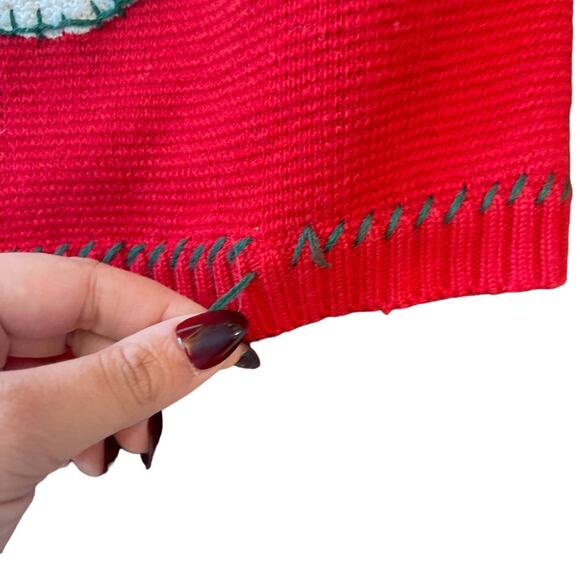 Christmas Knit Sweater Vest CST Sport Size 1X - Picture 6 of 6